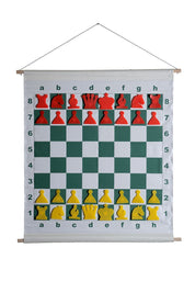 ROLLING DEMONSTRATION CHAIRS - MAGNETIC (Schachbrett + Figuren + Tasche)