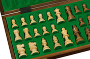 Scacchi in legno French da 3,75 pollici (campo da 58 mm)