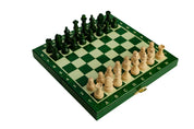 MAGNETIC Holzschach mini (20cm) - grün