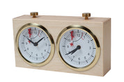 Wooden BHB chess clock without stand – LIGHT LARGE