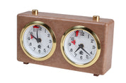 Reloj de plástico CLASSIC pequeño, marrón