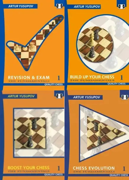 Zestaw 4 książek Fundamentals by Artur Yusupov (miękka okładka) - Zestaw 4 książek Fundamentals by Artur Yusupov (miękka okładka)