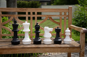 Garden Middle Chess Set With Plastic Board