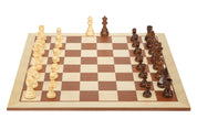 Zestaw szachowy German | Król 98 mm | Pole 58 mm | Drewniany